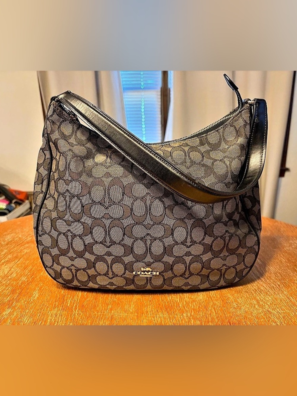 Coach Hobo Black